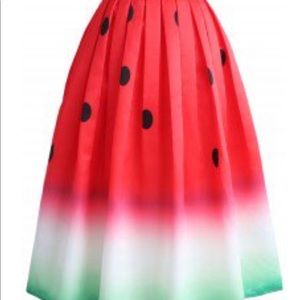 BNWT Watermelon Skirt